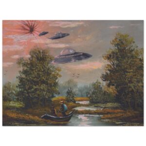 Aliens from Uranus - 30x40cm classic semi-glossy print