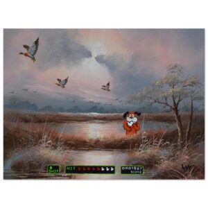 Duckhunt - 30x40cm classic semi-glossy print
